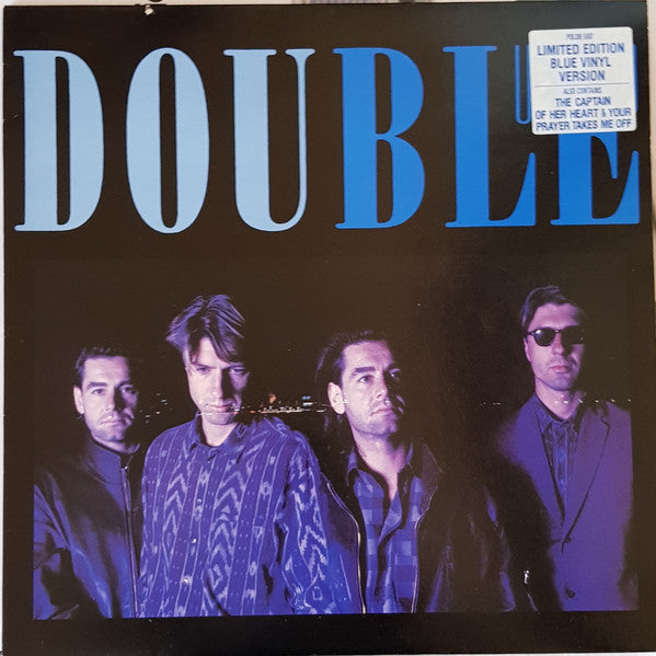 Image of Front Cover of 4714538C: LP - DOUBLE, Blue (Polydor; POLDB 5187, UK 1986, Hype Stickered Sleeve, Insert, Blue Vinyl) Bottom right corner crease.  VG/VG+