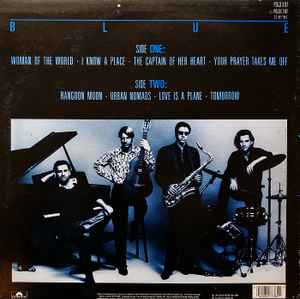 Image of Back Cover of 4714538C: LP - DOUBLE, Blue (Polydor; POLDB 5187, UK 1986, Hype Stickered Sleeve, Insert, Blue Vinyl) Bottom right corner crease.  VG/VG+