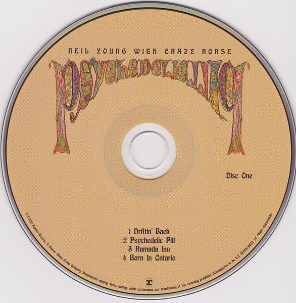 Image of Label Cover of 2xCD - VG+/VG+ - NEIL YOUNG WITH CRAZY HORSE, Psychedelic Pill (Reprise Records; 9362-49485-9, Europe 2012, Gatefold, Booklet), ,  - 1216022C