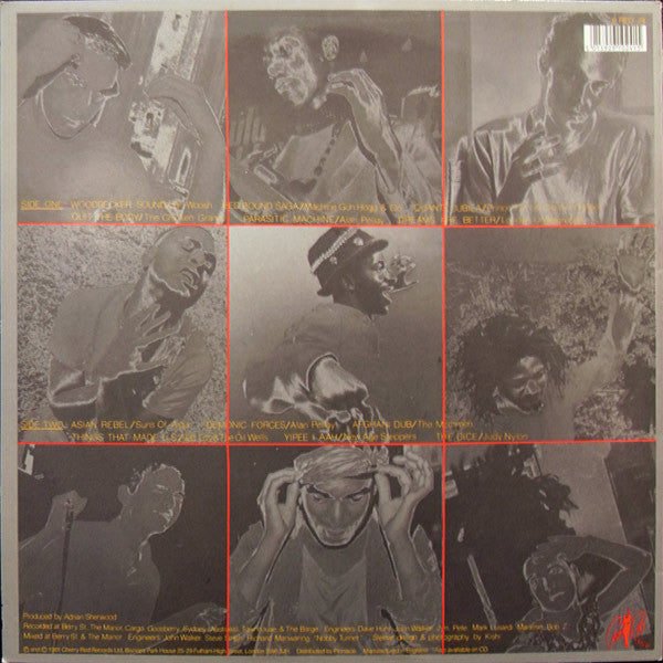 Image of Back Cover of LP - VG/VG+ - VARIOUS ARTISTS, Wild Paarty Sounds Volume One (Cherry Red; B RED 24, UK 1991 Reissue), Edge Wear,  - 1646074S
