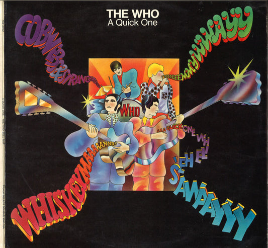 Image of Front Cover of 4724481E: 2xLP - THE WHO, A Quick One / The Who Sell Out (Track Record; 2683 038, UK 1974, Laminated Gatefold Sleeve, EJ DAY ARE THE PRINTERS)   VG/VG