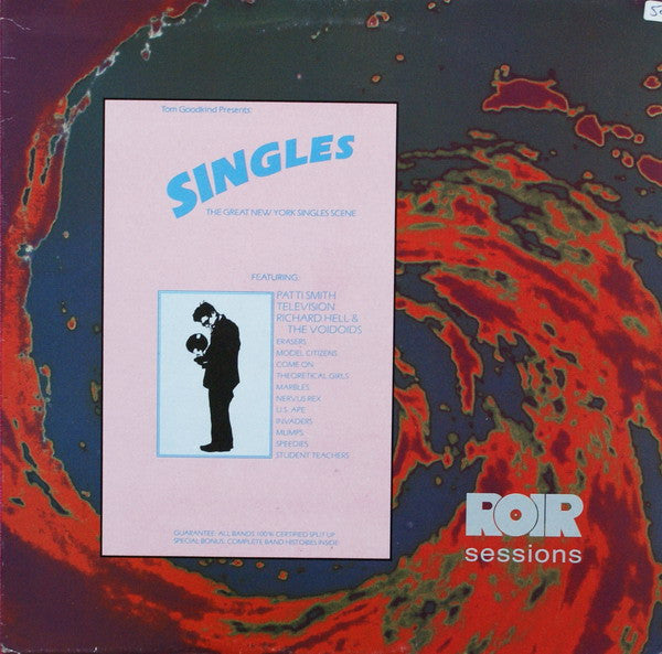 Image of Front Cover of 4724485E: LP - VARIOUS, Singles (The Great New York Singles Scene) (Danceteria; DANLP077, France 1991, Insert)   VG/VG