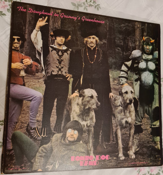 Image of Front Cover of 4724489E: LP - BONZO DOG BAND, The Doughnut In Granny's Greenhouse (Liberty; LBL 83158E, UK 1968, Gatefold, Booklet)   VG/VG