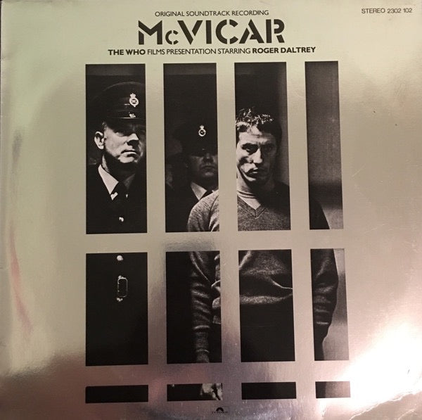 Image of Front Cover of 4714655C: LP - ROGER DALTREY, McVicar (Original Soundtrack Recording) (Polydor; POLD 5034, UK & Europe 1980, Silver German Sleeve)   VG/VG+