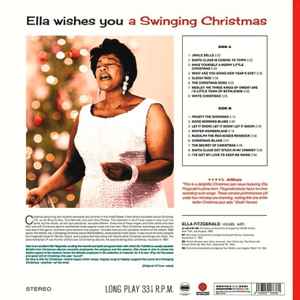 Image of Back Cover of LP - NEW - ELLA FITZGERALD, Ella Wishes You A Swinging Christmas (WaxTime In Color; 950704, Europe 2021 Reissue, 180 Gram White Vinyl), ,  - 4316528C