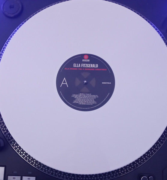 Image of Label Cover of LP - NEW - ELLA FITZGERALD, Ella Wishes You A Swinging Christmas (WaxTime In Color; 950704, Europe 2021 Reissue, 180 Gram White Vinyl), ,  - 4316528C