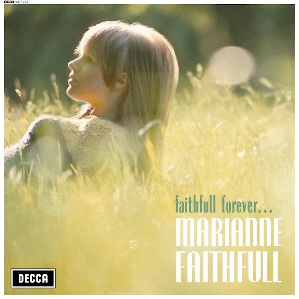 Image of Front Cover of 4744336S: LP - MARIANNE FAITHFULL, Faithful Forever (UMR; 5871738, Worldwide 2024 Reissue, Inner, Clear Vinyl) Still in opened, stickered shrinkwrap  VG+/VG+