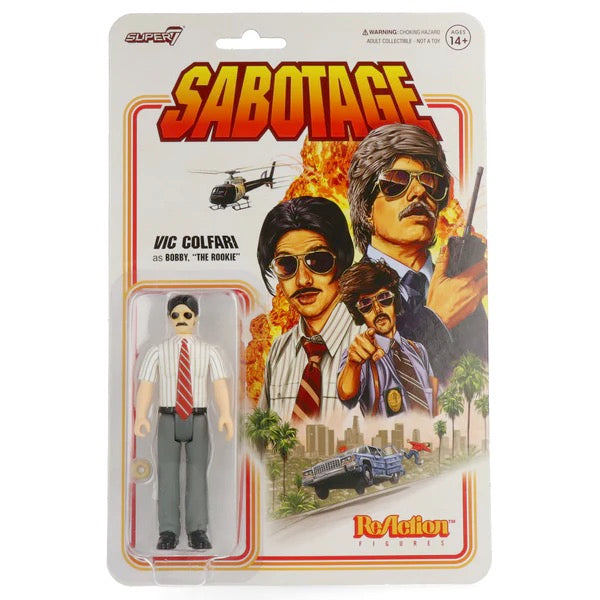 Image of Front Cover of 4714701C: Accessories - BEASTIE BOYS, Sabotage 3 Pack Reaction Figures (Super 7; , UK )   NEW/NEW