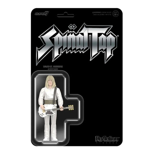 Image of Front Cover of 4714711C: Accessories - SPINAL TAP, David St Hubbins Reaction Figure (Super 7; , US 2023)   NEW/NEW