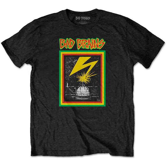 Image of Front Cover of Accessories - NEW/NEW - BAD BRAINS, Capitol Strike T-Shirt L (,  ), ,  - 5155125S