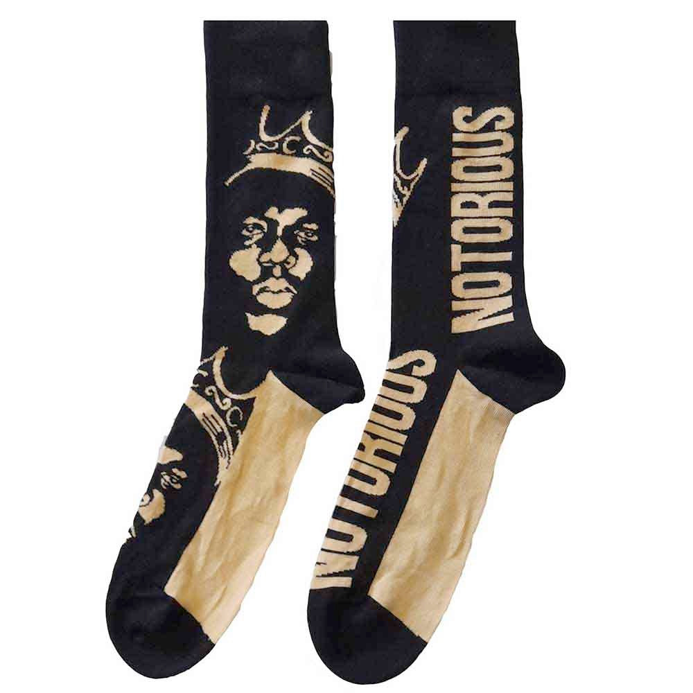 Image of Front Cover of Accessories - NEW - NOTORIOUS B.I.G, Gold Crown Socks (,  ), ,  - 4416495C