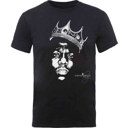 Image of Front Cover of 2255251S: Accessories - NOTORIOUS B.I.G, Crown Face T-Shirt L (,  )   NEW/NEW