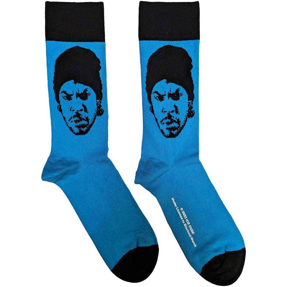 Image of Front Cover of Accessories - NEW - ICE CUBE, Portrait Socks (UK Size 7-11) (,  ), ,  - 4416506C