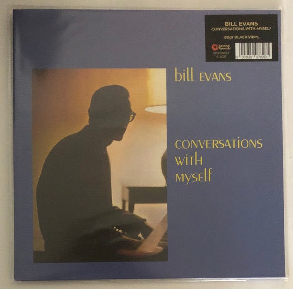 Image of Front Cover of 4714728C: LP - BILL EVANS, Conversations With Myself (Second Records; SRPD0023, Europe 2023 Reissue, Gatefold, 180 Gram Vinyl)   NEW/NEW