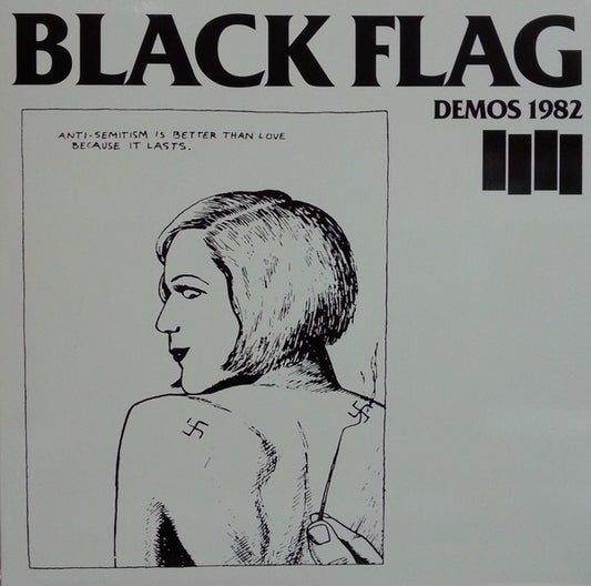 Image of Front Cover of 4854221S: LP - BLACK FLAG, Demos 1982 (Suicida Discos; SUI15, Mexico 2016, Unofficial)   NEW/NEW