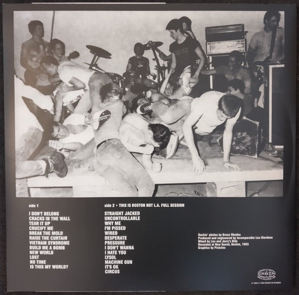 Image of Back Cover of 4714731C: LP - JERRY'S KIDS, Is This My World? (Santa Records; BSTN1983, Europe 2023 Reissue)   NEW/NEW