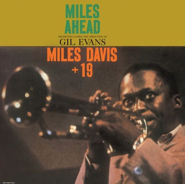 Image of Front Cover of 4714733C: LP - MILES DAVIS + 19, GIL EVANS, Miles Ahead (Second Records; SRPD0014, Europe 2022 Reissue, Yellow Vinyl, Numbered)   NEW/NEW