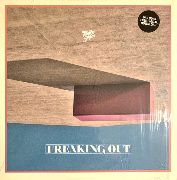 Image of Front Cover of 4844009S: 12" EP - TORO Y MOI, Freaking Out (Carpark Records; CAK68, US 2011, Green Vinyl) Still in opened shrinkwrap  VG+/VG+