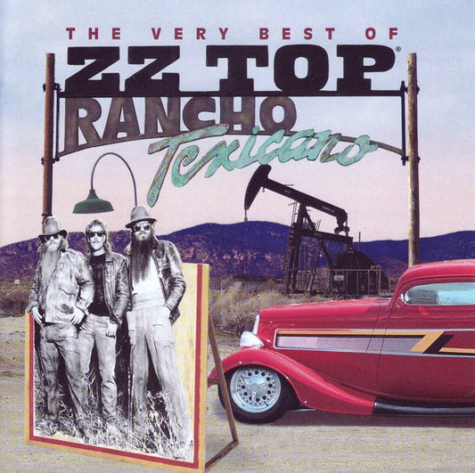 Image of Front Cover of 4814022C: 2xCD - ZZ TOP, Rancho Texicano: The Very Best Of ZZ Top (Warner Records; R2 78908 / 08122789082, Europe 2004 Reissue, Double CD Case, Booklet)   VG+/VG+