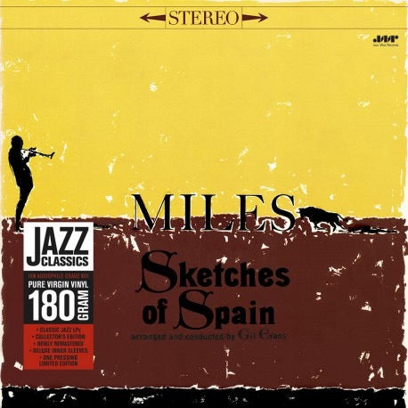 Image of Front Cover of 4954013S: LP - MILES DAVIS, Sketches Of Spain (Jazz Wax Records; JWR 4632LP, Europe 2024 Reissue, 180 Gram Vinyl)   NEW/NEW