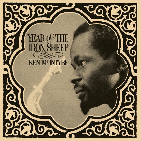 Image of Front Cover of 4814056C: LP - KEN MCINTYRE, Year Of The Iron Sheep (Sowing Records; SOW012LP, Europe 2022 Reissue, Clear Vinyl)   NEW/NEW