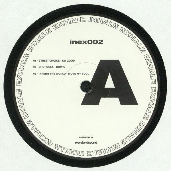 Image of Front Cover of 4824010E: 12" EP - VARIOUS, Inex EP02 (Inhale Exhale Records; inex002, Germany 2017)   /VG