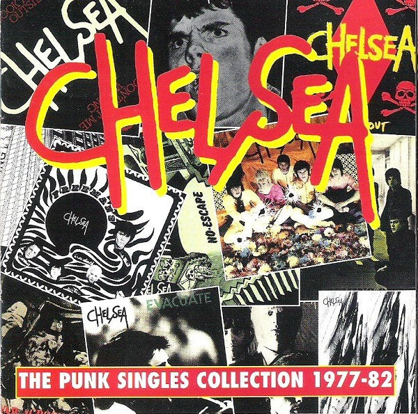 Image of Front Cover of 4814027C: CD - CHELSEA, The Punk Singles Collection 1977-82 (Captain Oi!; AHOY CD 98, UK 1998, Jewel Case, Booklet)   VG+/VG+