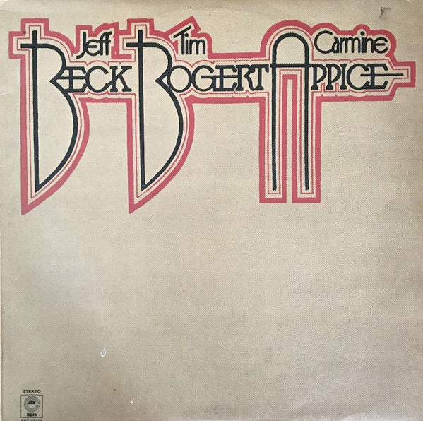 Image of Front Cover of 4814017C: LP - BECK, BOGERT & APPICE, Beck, Bogert & Appice (Epic; EPC 65455, UK 1973)   VG/VG