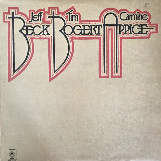 Image of Front Cover of 4814017C: LP - BECK, BOGERT & APPICE, Beck, Bogert & Appice (Epic; EPC 65455, UK 1973)   VG/VG