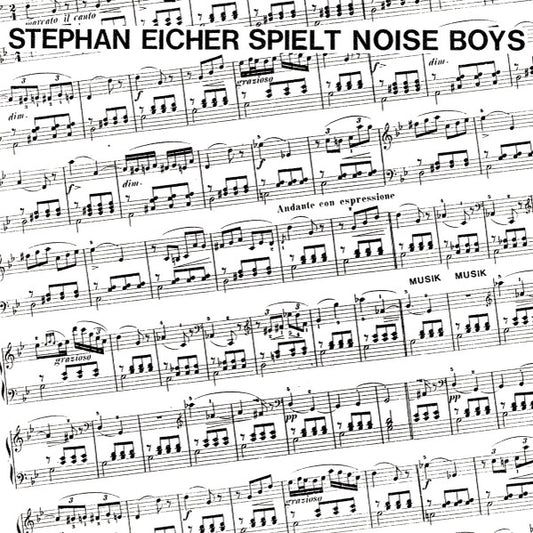 Image of Front Cover of 4844178S: 12" EP - STEPHAN EICHER, Spielt Noise Boys (Born Bad Records; BB 024, France 2010 Reissue, Picture Sleeve, Inner)   VG+/VG+