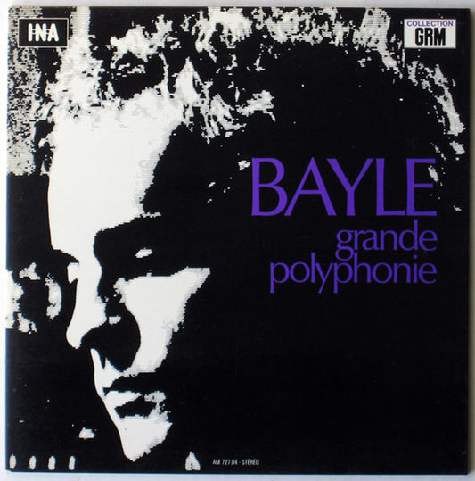 Image of Front Cover of 4844278S: LP - FRAN OIS BAYLE, Grande Polyphonie (INA; AM 727.04, France 1978, Gatefold) Strong VG.  VG/VG