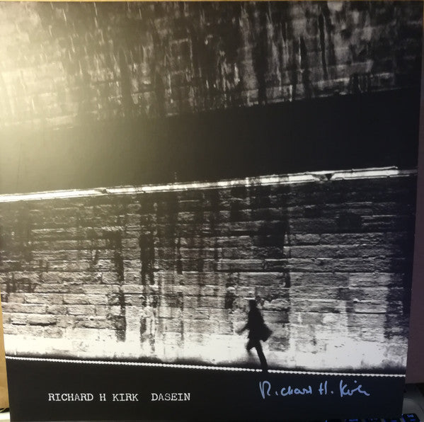 Image of Front Cover of 4814261C: 2xLP - RICHARD H KIRK, Dasein (Intone; Intone LP1, UK 2017, Gatefold, Limited, Signed Copy. Clear Vinyl.) Still in shrinkwrap, opened for signing.  VG+/EX