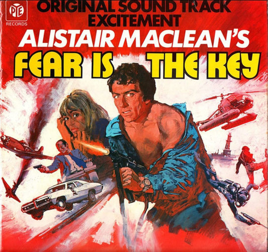 Image of Front Cover of 4844390S: LP - ROY BUDD, Fear Is The Key (Original Motion Picture Soundtrack) (Pye Records; NSPL 18398, UK 1972)   VG+/VG+