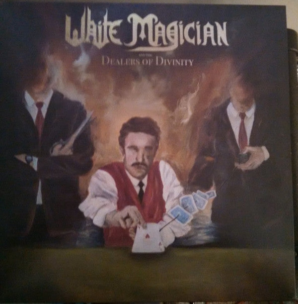 Image of Front Cover of 4824195E: LP - WHITE MAGICIAN, Dealers Of Divinity (Cruz Del Sur Music ; CRUZ 583, USA & Europe 2020, Insert)   VG+/VG