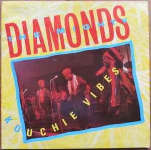 Image of Front Cover of 4824183E: LP - THE MIGHTY DIAMONDS, Kouchie Vibes (Burning Sounds; BS 1061, UK 1984) Light marks. Plays well. Evidence of previous price sticker. Light wear to sleeve.  VG/VG