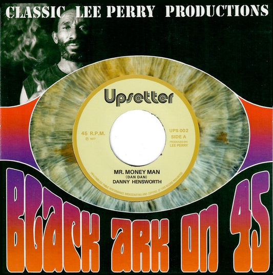 Image of Front Cover of 3925241E: 7" - DANNY HENSWORTH, Mr. Money Man (Upsetter; UPS 002, UK 2023 Reissue, Company Sleeve) VG++  EX/VG+