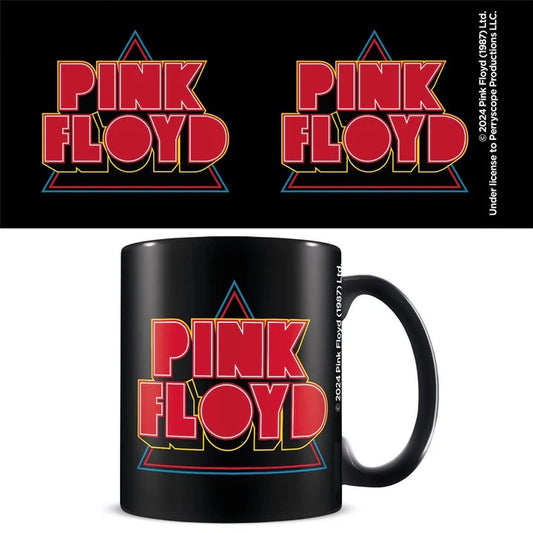 Image of Front Cover of 4814320C: Accessories - PINK FLOYD, Retro Logo Mug (,  , Boxed Black Mug With Colour Print )   NEW/NEW