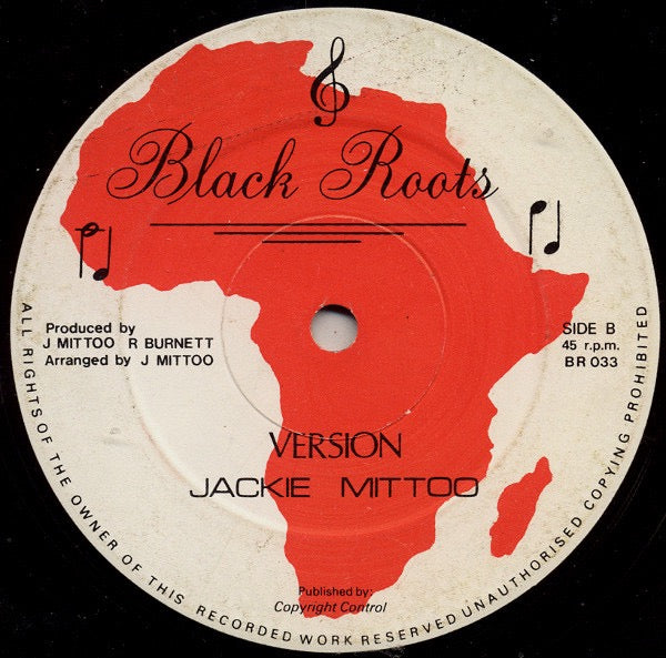 Image of Back Cover of 12" - /G+ - JANET KAY / JACKIE MITTOO, You Bring The Sun Out / You Bring The Sun Out (Version) (Black Roots; BR 033, UK 1982, Plain Sleeve), Hairline marks only, plays VG/VG+.,  - 3246056S