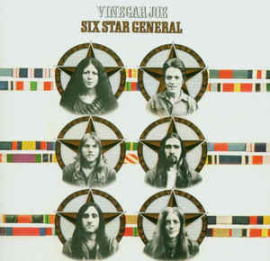 Image of Front Cover of LP - VG/VG - VINEGAR JOE, Six Star General (Island Pink Rim; ILPS.9262, UK 1973, Gatefold, Inner), Strong VG, Stains On Sleeve, Sticker Damage To Rear Sleeve,  - 4326251E