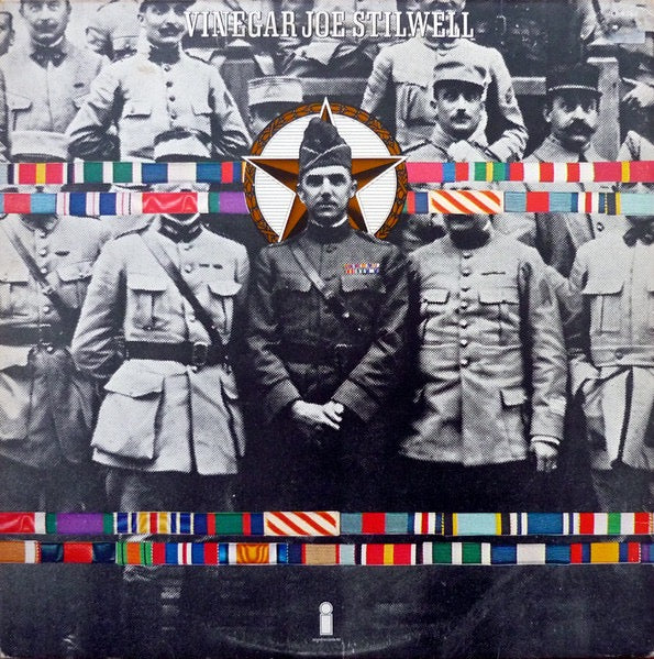 Image of Back Cover of LP - VG/VG - VINEGAR JOE, Six Star General (Island Pink Rim; ILPS.9262, UK 1973, Gatefold, Inner), Strong VG, Stains On Sleeve, Sticker Damage To Rear Sleeve,  - 4326251E