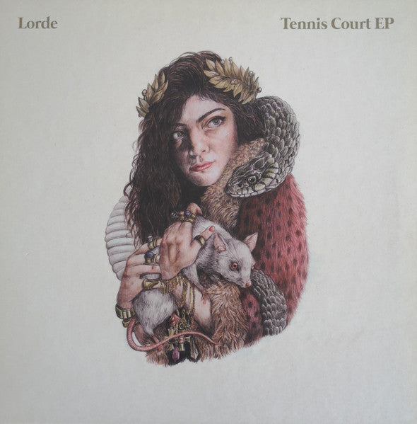 Image of Front Cover of 4824289E: 10" EP - LORDE, Tennis Court EP (Virgin; 3747360, Australia 2013, Picture Sleeve, Limited Edition Of 350)   VG+/VG+