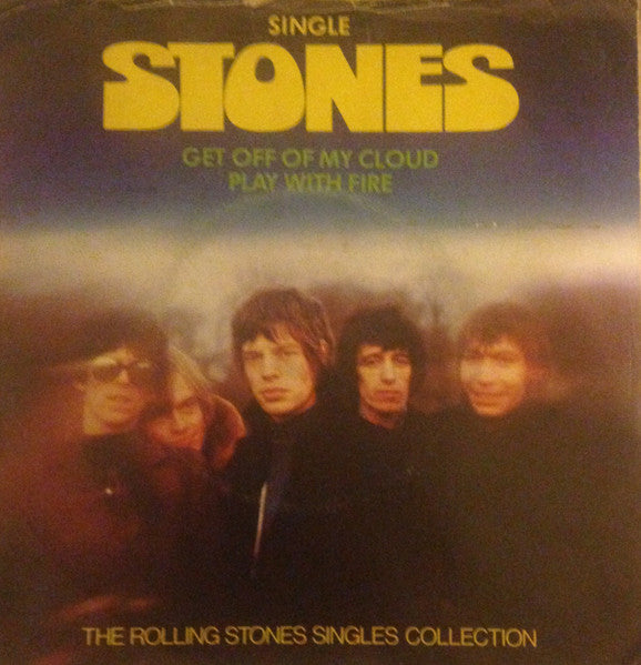 Image of Front Cover of 4814458C: 7" - THE ROLLING STONES, Get Off Of My Cloud / Play With Fire (Decca; STONE 6, UK 1980, Picture Sleeve)   VG+/VG+