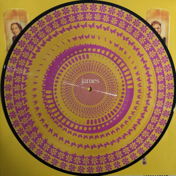 Image of Label Cover of LP - VG+/EX - JAMES, Yummy (Virgin Music; NBLM003LPB, UK 2024, Gatefold, Inner, Zoetrope Vinyl. Unnumbered Copy), ,  - 4824344E