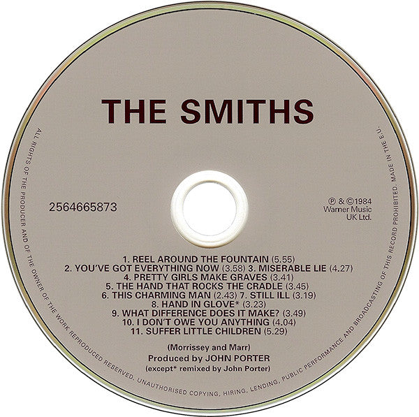 Image of Back Cover of 4854346S: 8xCD - THE SMITHS, Complete (Rhino Records; 2564665907, UK & Europe 2011)   VG/VG+