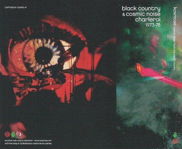 Image of Back Cover of 4814545C: 2xCD - KOSMOSE, Kosmic Music From The Black Country (Sub Rosa; SR394, Belgium 2015, Double Digipak )   VG+/VG+