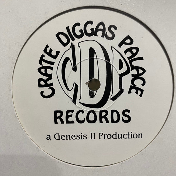 Image of Back Cover of 4844561S: 12" - THE LOOTPACK*, Psyche Move (Crate Diggas Palace; GLP96-2421, US 1996, Card Sleeve, Produced and Mixed by Madlib) Strong VG, light surface marks.  /VG