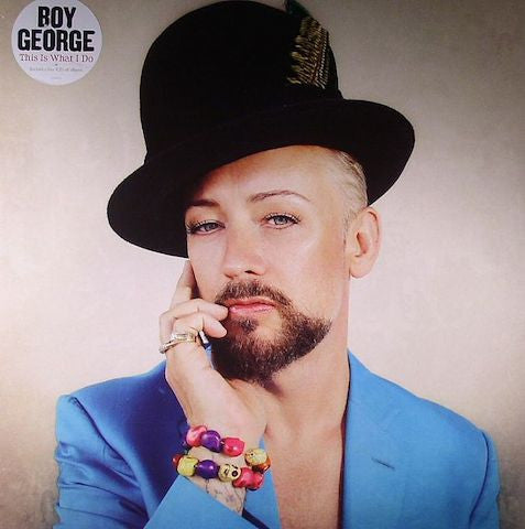 Image of Front Cover of 4924063E: 3xLP - BOY GEORGE, This Is What I Do (Very Me Records; VME002LP, UK 2013, Gatefold, 2 vinyl, 1 CD) Strong VG  VG+/VG