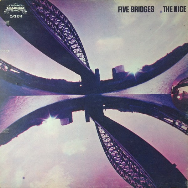 Image of Back Cover of LP - VG/VG - THE NICE, Five Bridges (Charisma Pink Scroll Labels ; CAS 1014, UK 1970, Gatefold), ,  - 2416391C