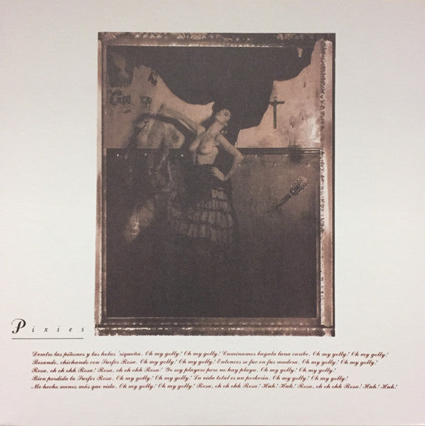 Image of Front Cover of LP - VG+/VG - PIXIES, Surfer Rosa (4AD; CAD 803, Europe 2000s Reissue, Inner, 180 Gram Vinyl, no "Printed in England" on back cover), ,  - 3126162E