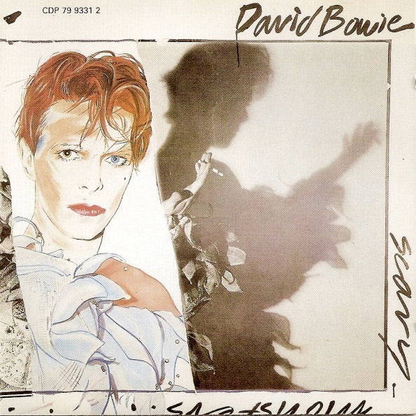 Image of Front Cover of 4914053C: CD - DAVID BOWIE, Scary Monsters (EMI; CDEMD 1029, UK & Europe 1992 Reissue, Jewel Case)   VG+/VG+